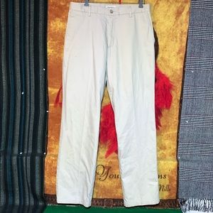 DOCKERS-men’s beige ‘CLASSIC FIT’ pleated chino dress pants